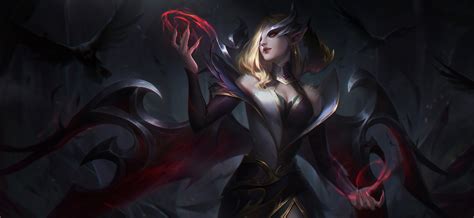 2340x1080 Resolution Coven Morgana Lol Splash Art 2340x1080 Resolution