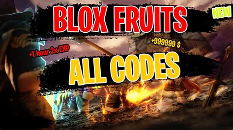 New All Codes In Blox Fruits Working Youtube