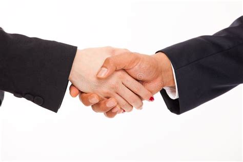 Handshake Men And Women Stock Photo Image Of Businessman 27676634