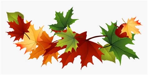 Fall Leaves Clip Art Free Fall Transparent Leaves Green Fall Leaves