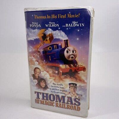 THOMAS AND THE Magic Railroad Train VHS Tape Movie 2000 Peter Fonda 5