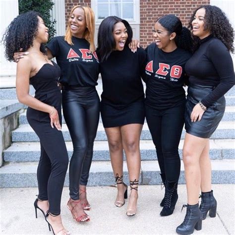 Pin By Stylebook Closet App On Delta Girls Do It Best In 2020 Black Girl Outfits Sorority