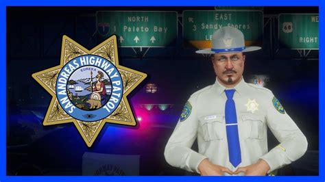 San Andreas Highway Patrol Dojrp Fivem Youtube