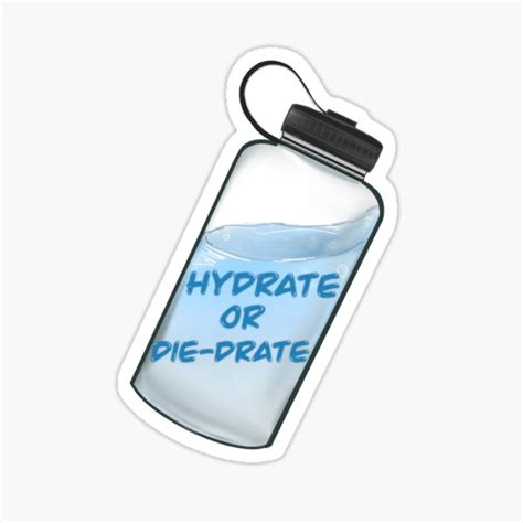 Hydrate Or Diedrate Sticker By Maevedis1702 Redbubble