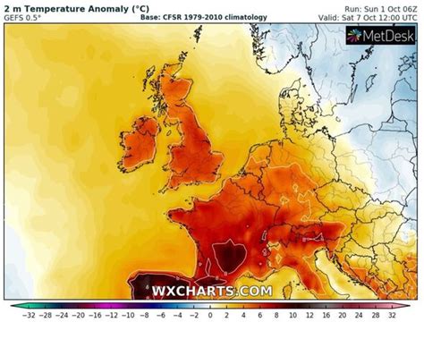 Uk Weather Exact Day Britain To Be Hit Europes 37c Heatwave As Heat Engulfs Nation Weather