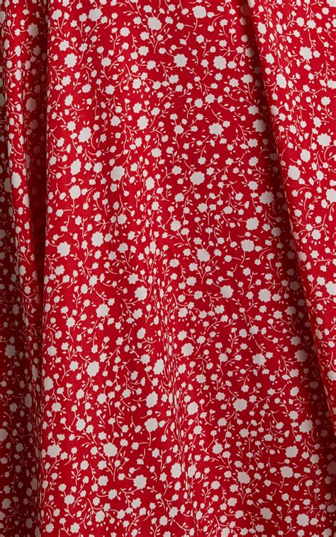 summer jam mini dress strappy slip dress in red floral print showpo