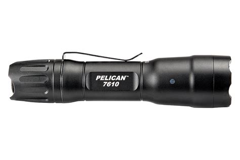 Pelican® 076100 0000 110 7610™ 1018 Lm Black Tactical Led Flashlight