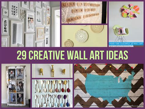 29 Creative Wall Art Ideas