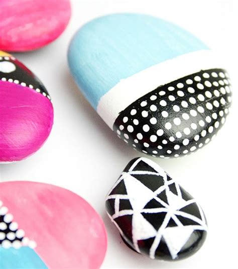 How To Paint Stones Simple And Original Ideas To Decorate Stones