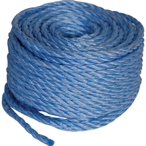 Polypropylene Rope Blue 6mm X 30m Toolstation