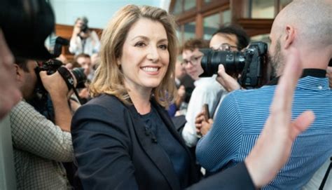 Penny Mordaunt Tory Leadership Sunak Boris Expected To Join Her