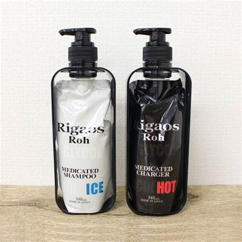 Rigaos Roh Medicated Scalp Care Ice Shampoo 340ml Made