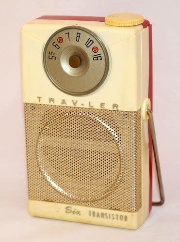 Vintage Trav Ler Power Mite Transistor Radio Model Tr 287 Flickr