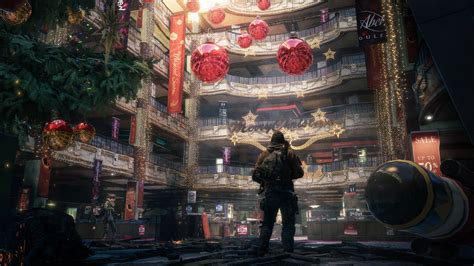 Wallpaper Video Games Apocalyptic Christmas Tree Christmas Lights