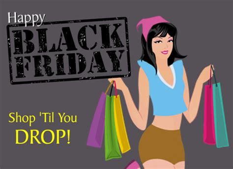 Shop Til You Drop Free Black Friday Ecards Greeting Cards