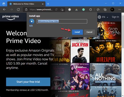 How To Download And Install Amazon Prime Video On Windows 1110 Laptop