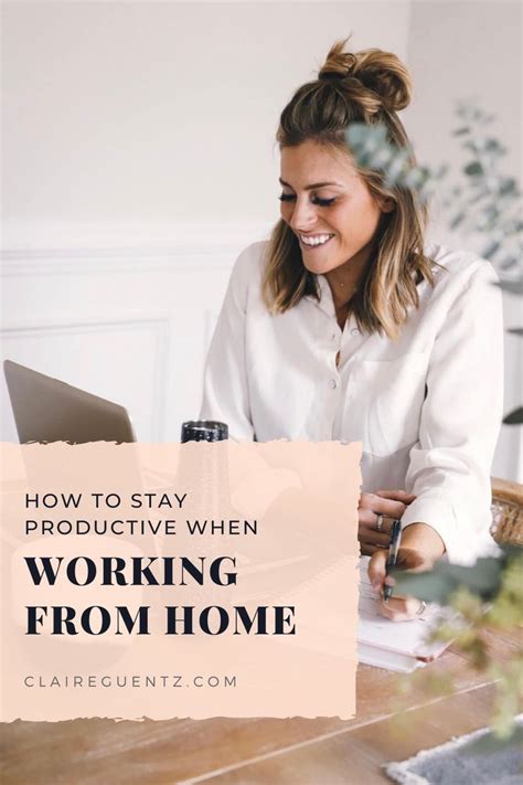 Staying Productive While Working From Home In 2020 Working From Home