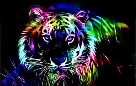 We have prepared truly incredible wild animals to give your screen a lively decor! Bright Colors Photo: Neon Big Cat | Animal wallpaper ...