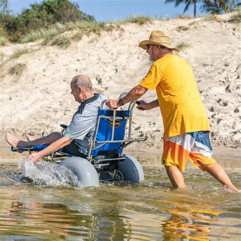Wheeleez® Sandcruiser™ All Terrain Beach Wheelchair Wheeleez Inc Wheeleez® Low Pressure