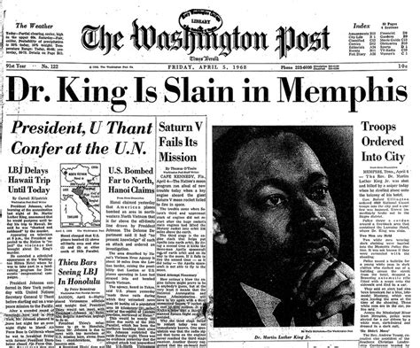 Opinion From The Archive Martin Luther King Jr The Washington Post