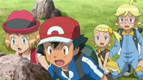 Ash Serena Clemont And Bonnie Pokemon Kalos Pokemon People Pokemon Hot Sex Picture