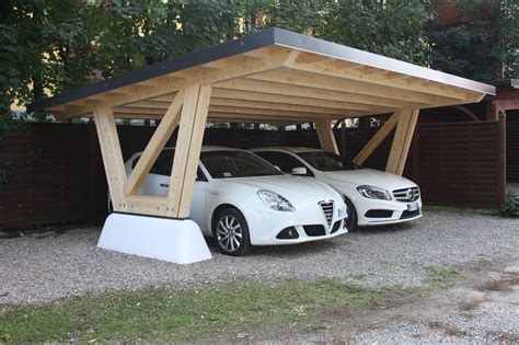 Concrete Carport Wood New York Gazebodesign Carport Garage Wooden