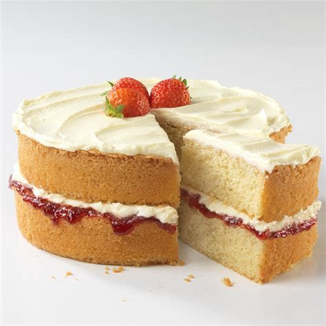 Each serving provides 501 kcal, 5g protein, 50g carbohydrates (of which 36g sugars), 31g fat (of which 19g saturates), 0.8g fibre and 0.8g salt (serving with 300g of jam and 300ml cream). Gluten-free Victoria Sponge