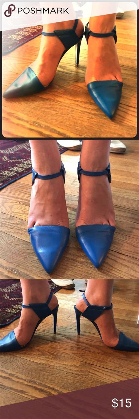 Pointy Strappy Blue 4 Inch Heels 💙💙💙 Heels Walking In High Heels