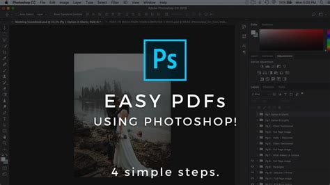 How To Create Multi Page Pdfs In Photoshop Cc Export Multiple Pages
