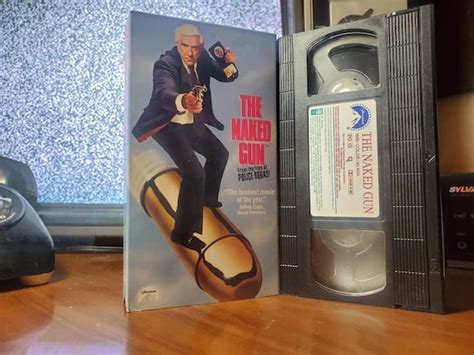 The Naked Gun VHS Video Cassette Tape Movie Vintage Retro Etsy Denmark