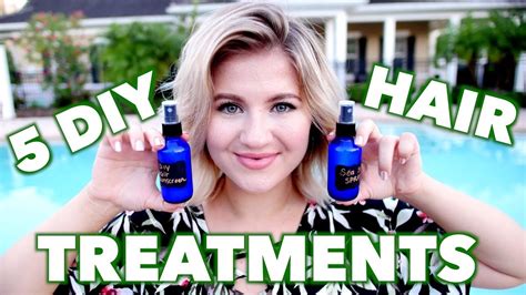 5 Diy Hair Treatments For Summer Milabu Youtube
