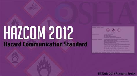 OSHA Hazard Communication Standard