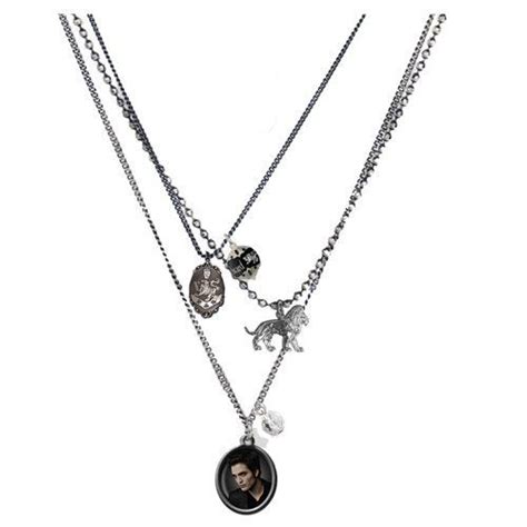 Twilight New Moon Edward Cullen Triple Chain Necklace By Neca 2499