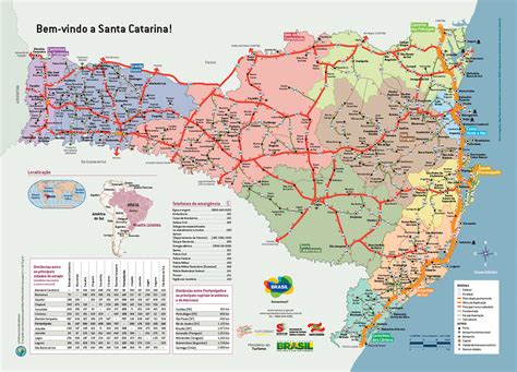 Mapa Santa Catarina Behance