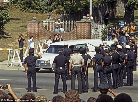 Browse 56 elvis presley funeral stock photos and images available, or start a new search to explore more stock photos and images. Elvis Presley crypt up for auction: One true fan can enter ...