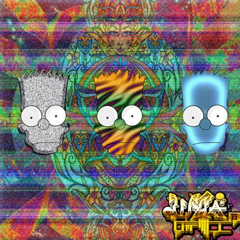 Trippy work wallpapers (61 wallpapers). Bart Simpson Trippy by BeatChopinWyo on DeviantArt