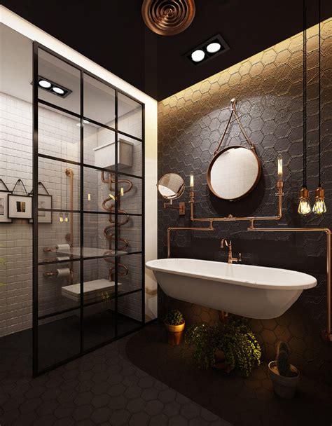 26 Awesome Industrial Style Bathroom Ideas For You Loftspiration