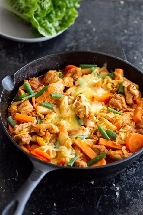 Korean Chicken Stir Fry Recipe