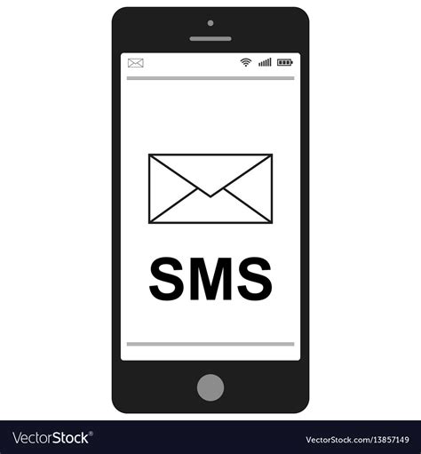 Messages online, the numbers are real sim numbers and not virtual. Short message service sms mobile phone Royalty Free Vector