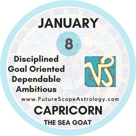 January 8 Zodiac Sign Capricorn Birthday Personality Birthstone