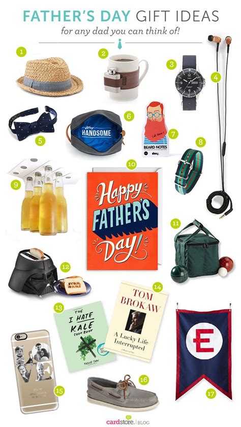 If you're stuck on what to get, stop struggling and shop this list of unique dad gifts instead. 17 Father's Day gift ideas for any dad you can think of ...