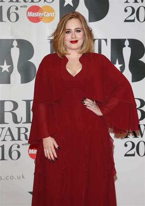 Adele Arrives At Brit Awards In London Celeb Donut