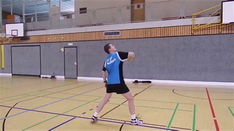 Rückhand Tutorial Tsv Badminton Youtube