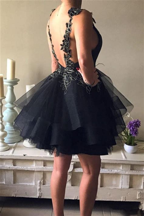 Charming Tulle Prom Dress Short Prom Gown Sleeveless Sexy Party Dress On Luulla