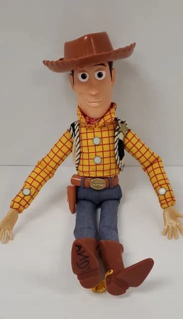Disney Pixar Toy Story Sheriff Woody Pull String Talking 16 Doll What