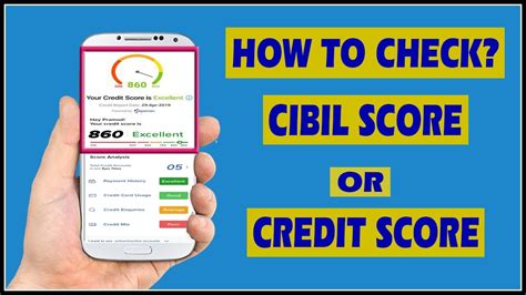 How To Check Cibil Score Credit Score Youtube