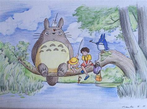 My Neighbor Totoro By Billyboyuk On Deviantart