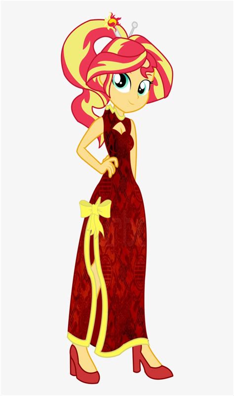 Sunset Shimmer Chinese New Year By Remcmaximus D9r09o7 Mlp Eg Sunset