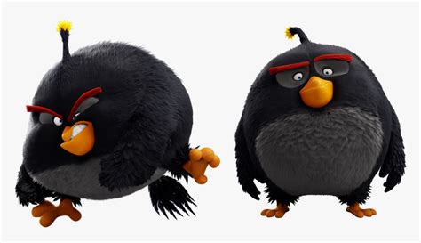 Angry Birds Wiki Angry Birds Black Bomb Hd Png Download