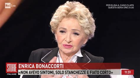 enrica bonaccorti a storie italiane “operata con il cuore fuori dal corpo” lanostratv